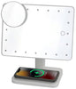 Glam Studio Vanity Mirror with Bluetooth Speaker and Charger