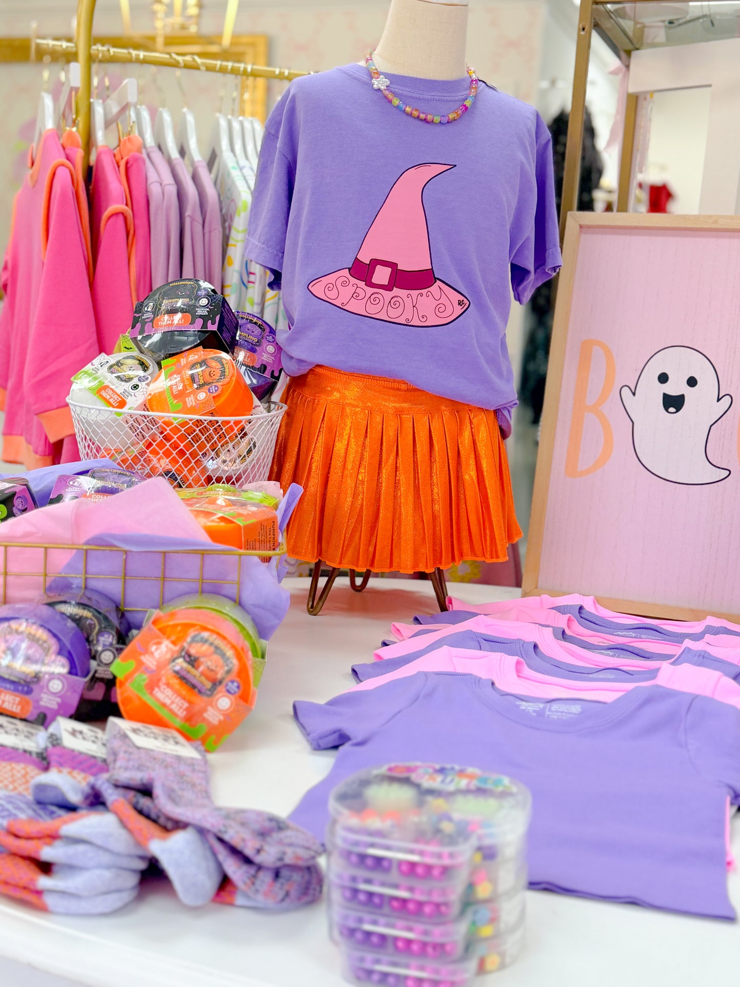 Spooky Violet Youth Tee