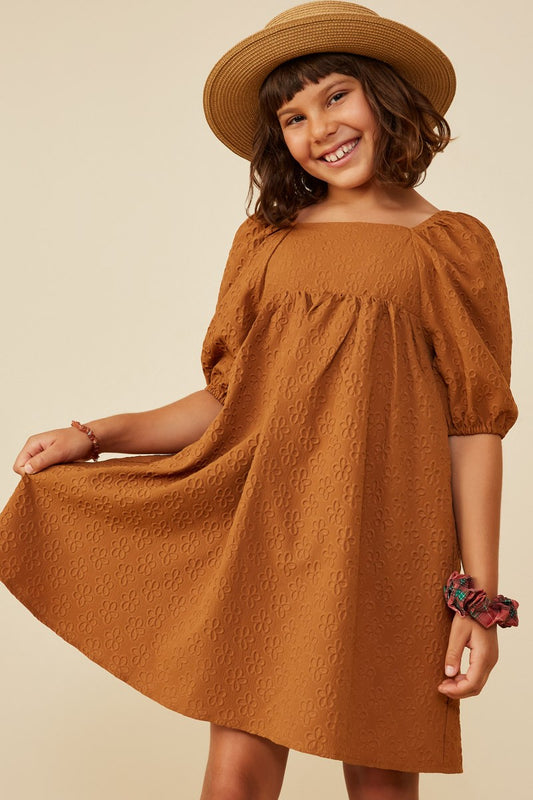 Camel Textured Dress