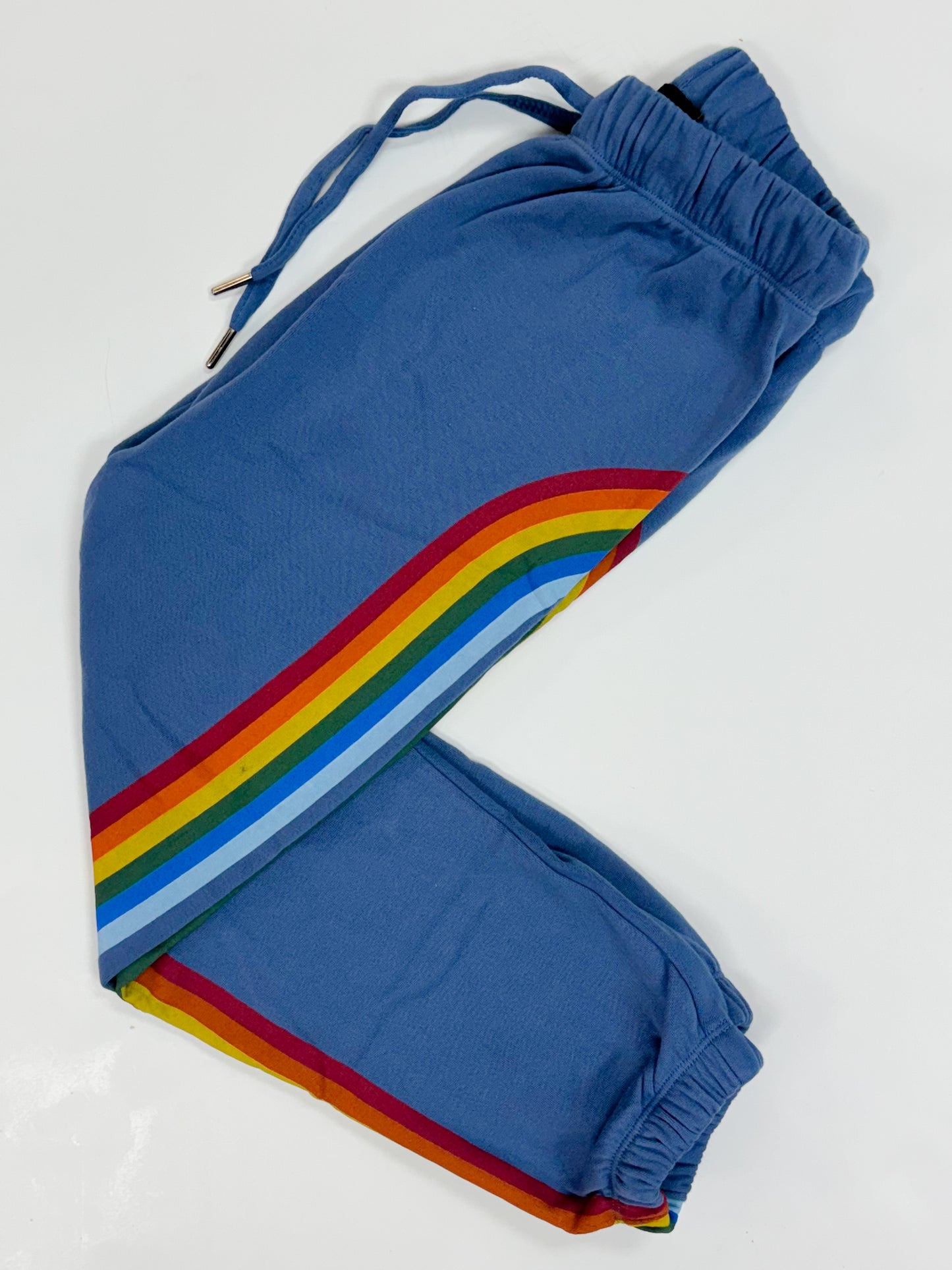 Blue Multi Stripe Jogger