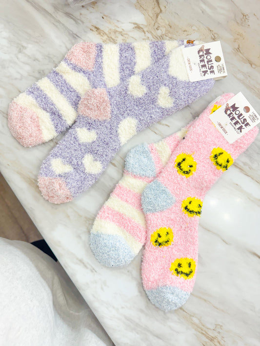 Mouse Creek Fuzzy Socks
