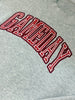 EXCLUSIVE Crimson Gameday Mockneck with Polka Dots - Oversized