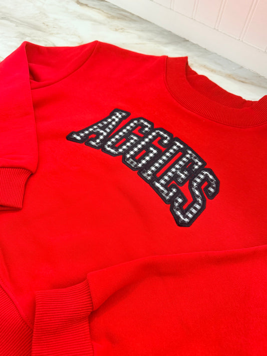Aggie Exclusive Pullover Gingham