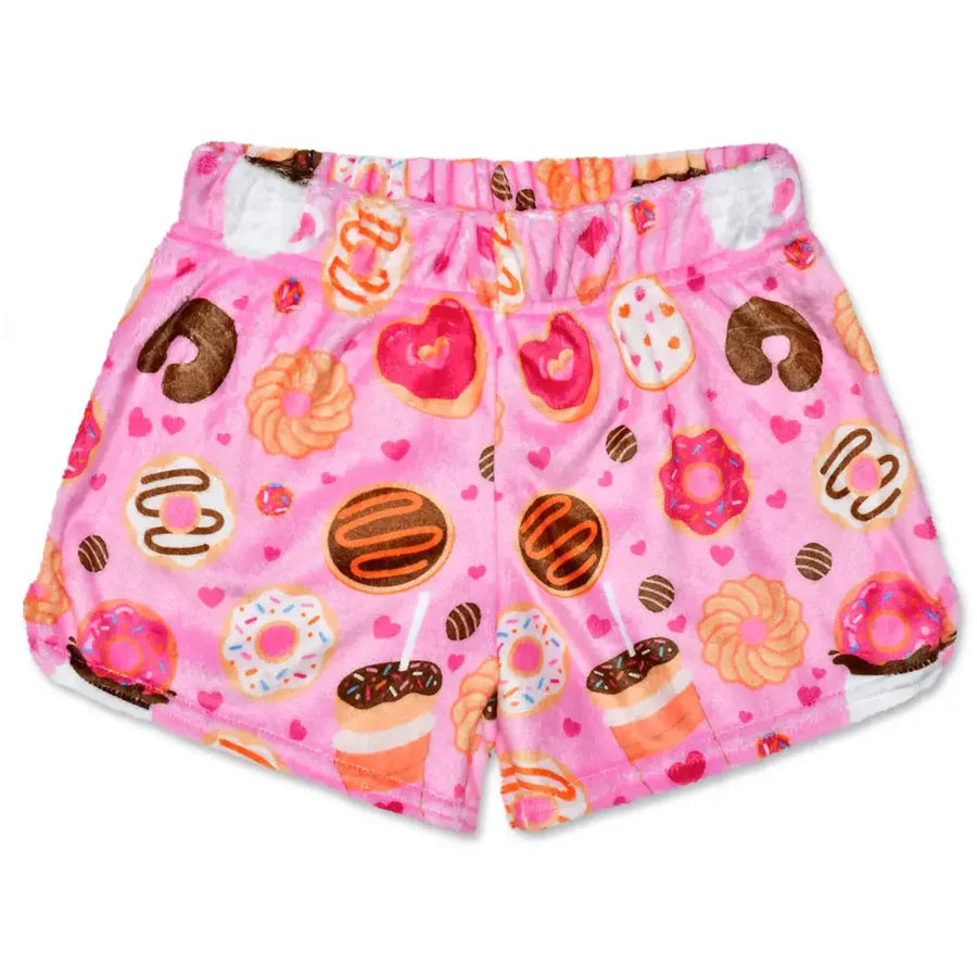 Donut Love Plush Shorts