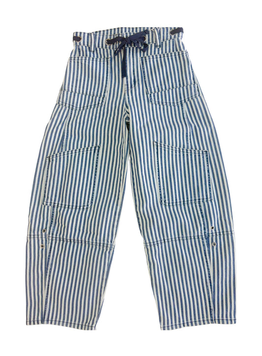 GROMMET PATCHED WIDE LEG