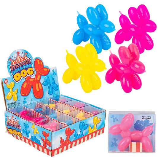 2.5" RUBBER BALLOON DOG SQUISH
