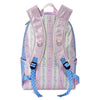 Pink Floral Stripe Back Pack