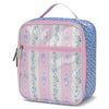 Pink Floral Stripe Lunch Box