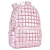 Icy Rose Puffer Backpack