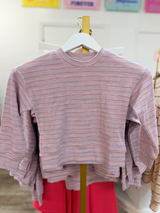 Natalie Top Purple/Blue/Pink