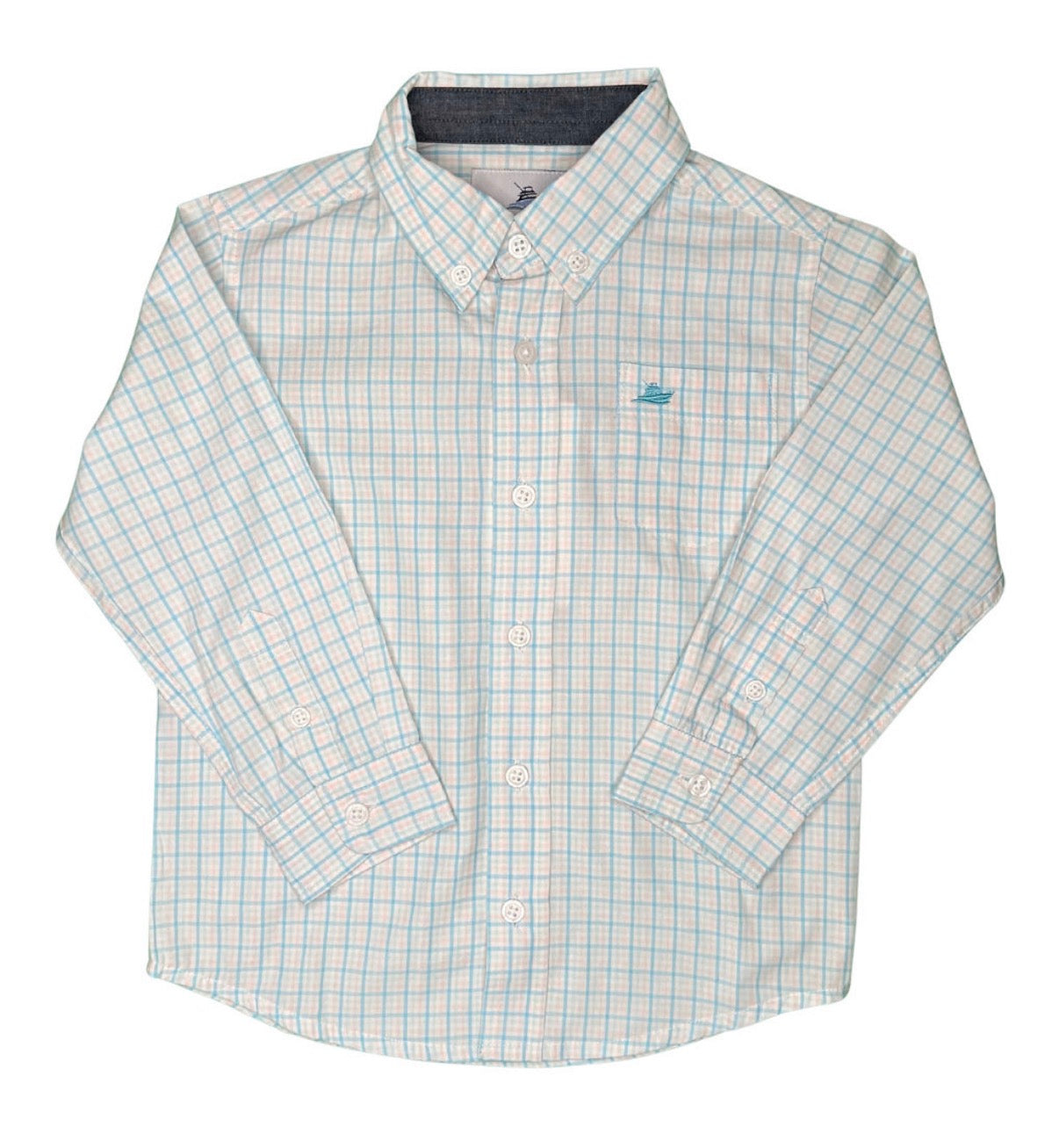 Spring Plaid Dress Shirt