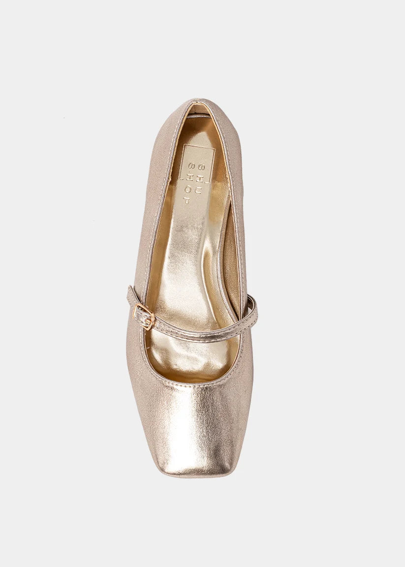 ADELE MINI Flats - Gold
