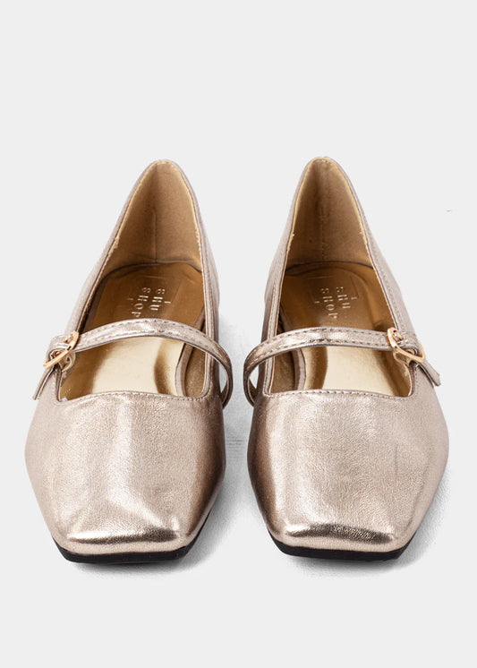 ADELE MINI Flats - Gold