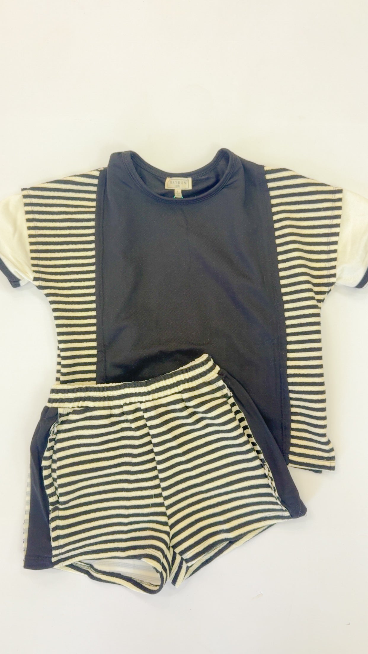 Color Block Striped Set