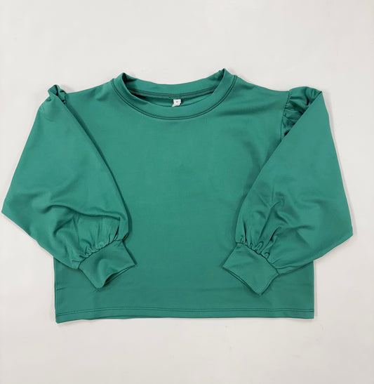 Boxy Top Green