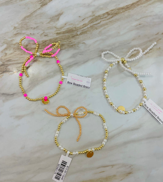 Bow Beaded Bracelet