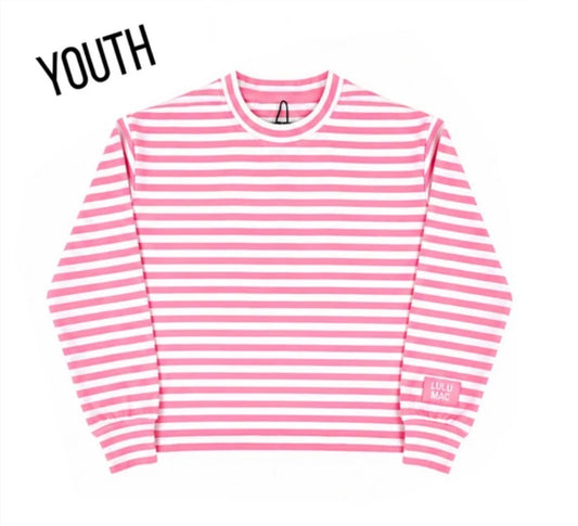 Youth Lulu Mac Long Sleeve - Neon Pink