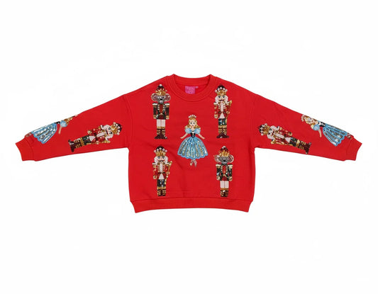 Red Nutcracker Ballet Sweatshirt
