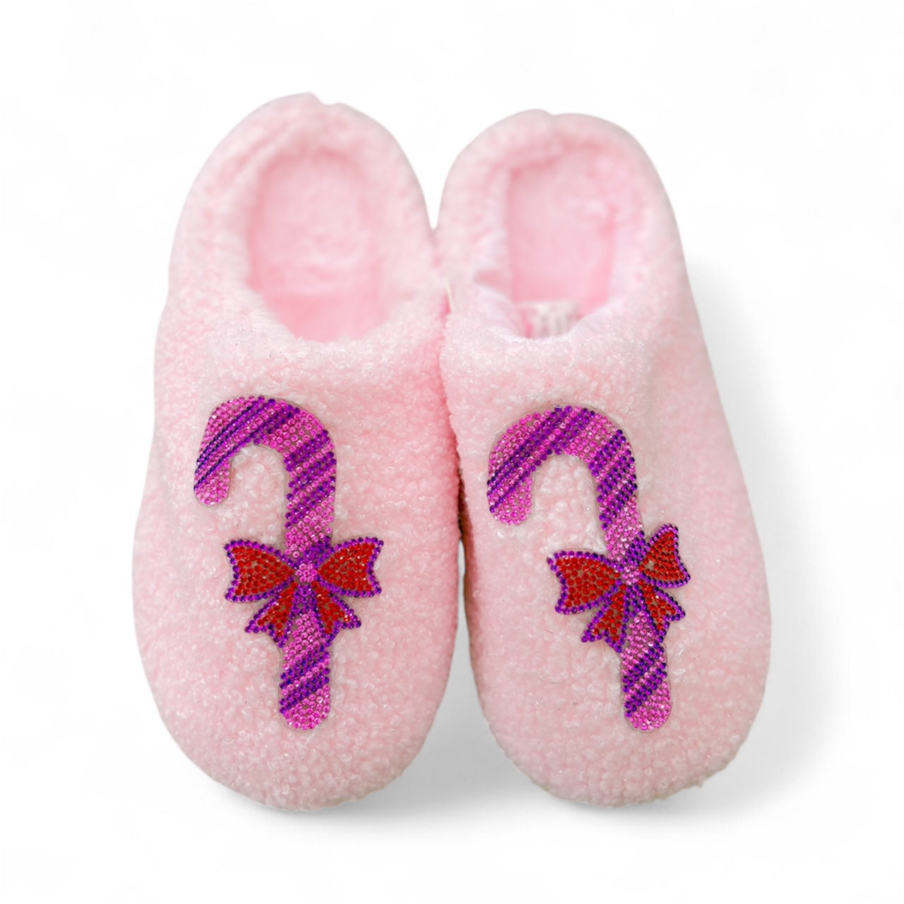 Candy Cane Slippers