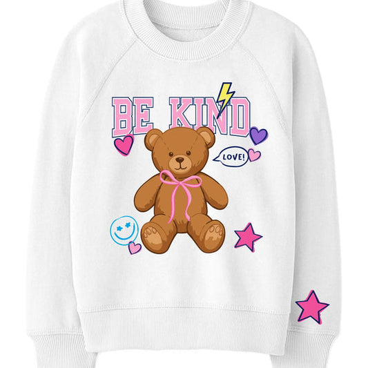 Be Kind Teddy Oversized Teddy Sweatshirt