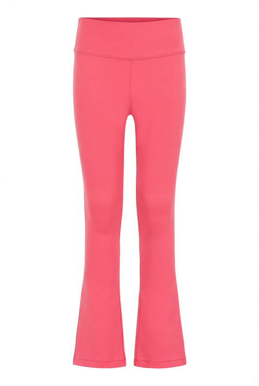 Florie Flare Leggings Coral