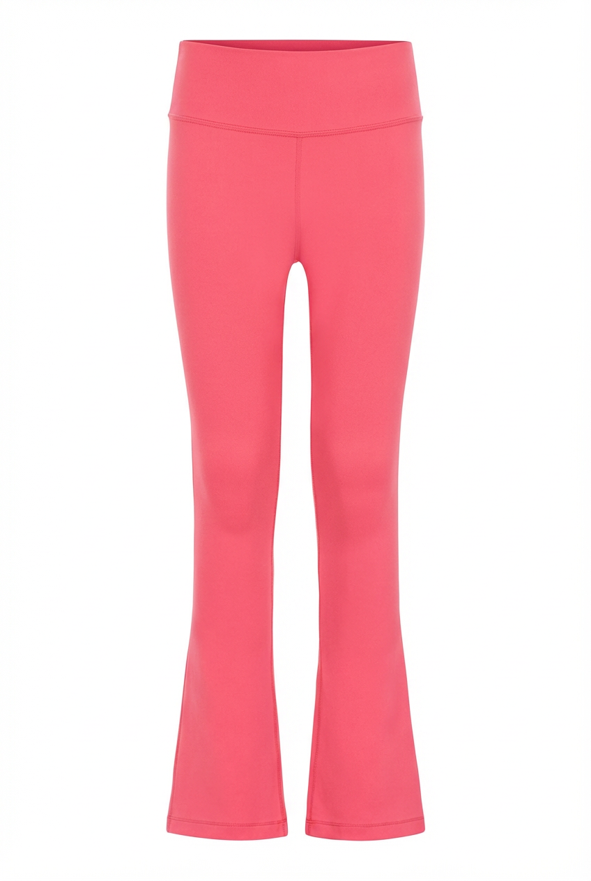 Florie Flare Leggings Coral