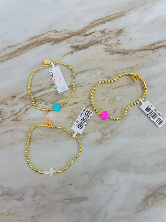 Single Cross Bracelet