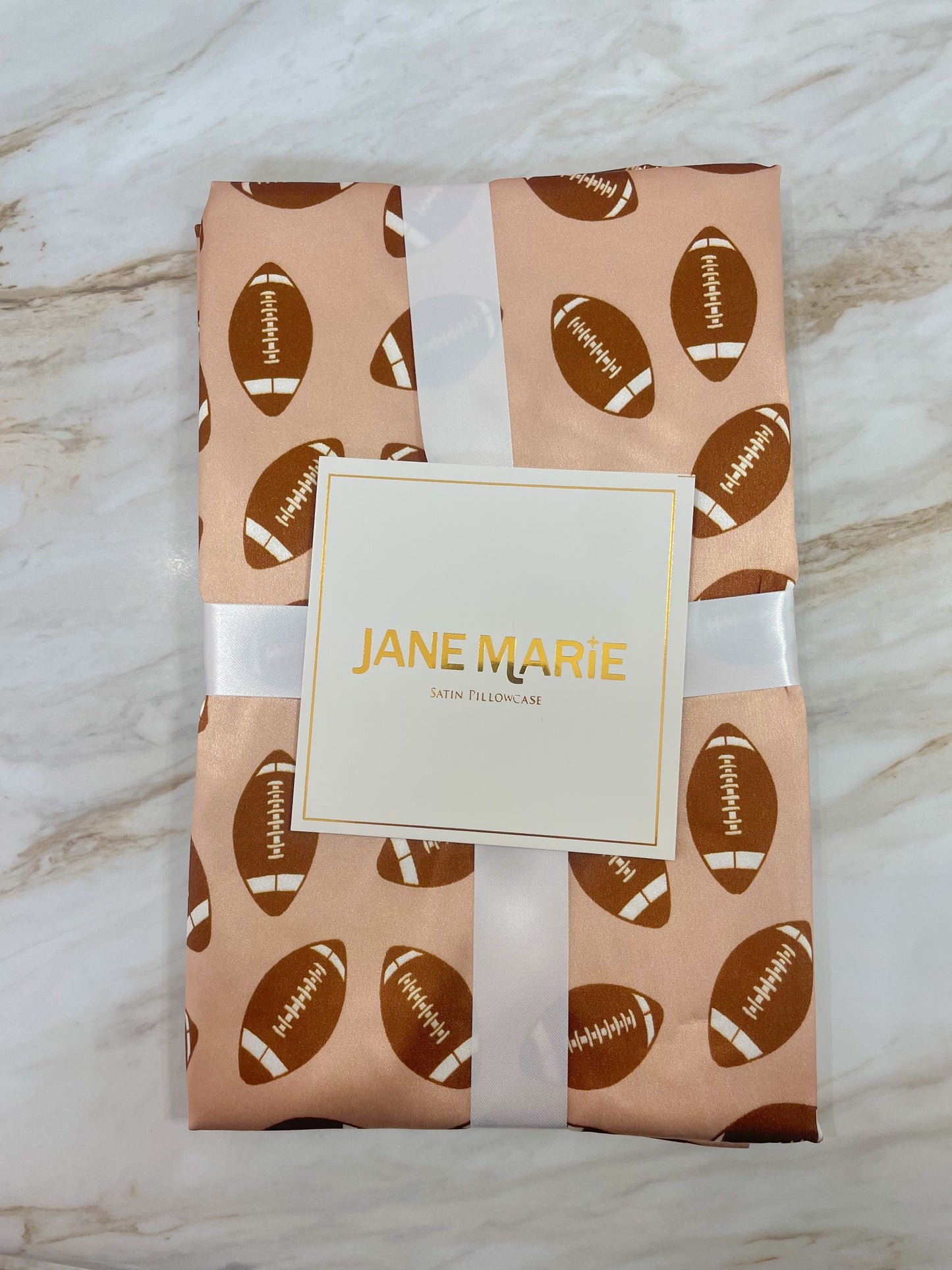 Silk Football Pillow Case