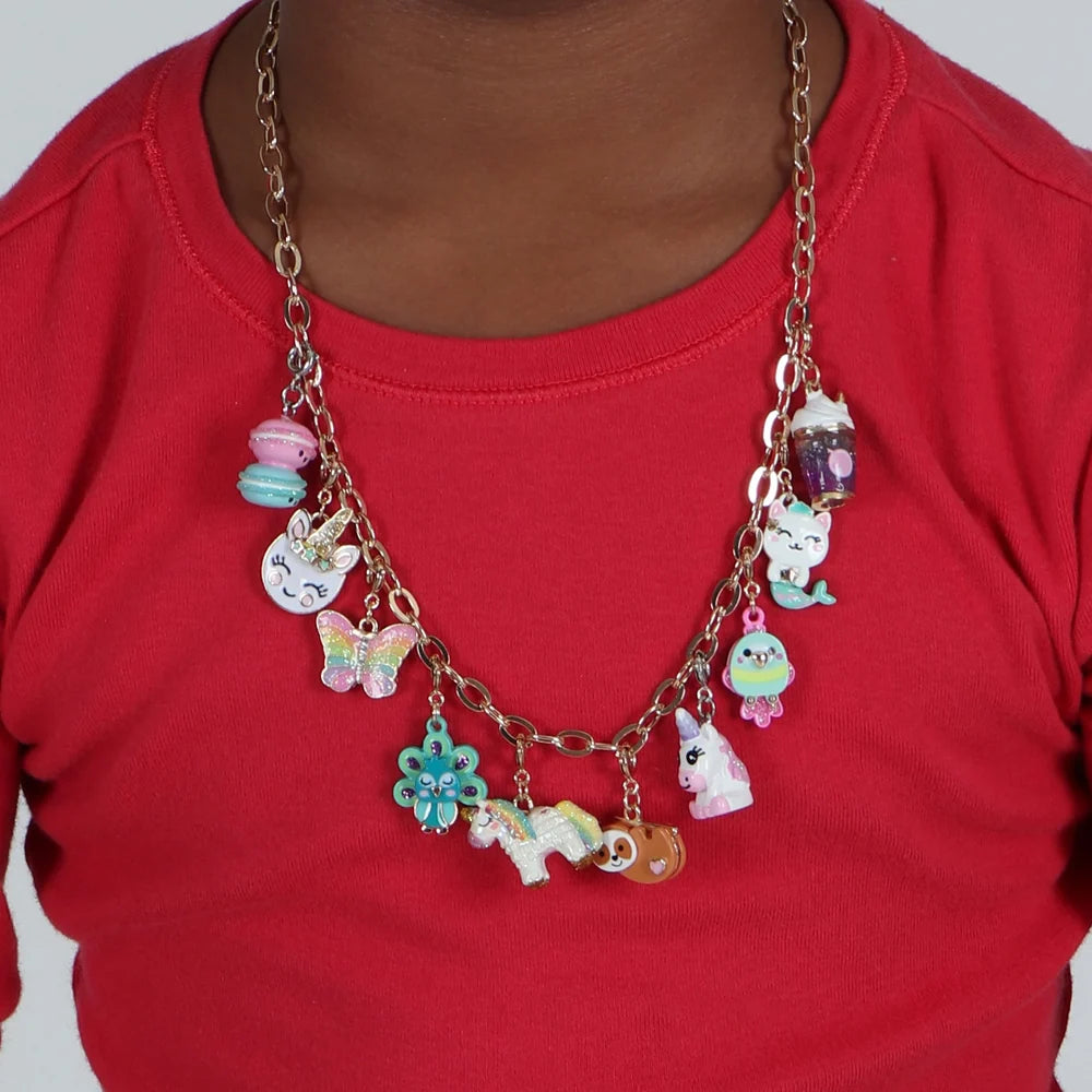 GOLD CHARM IT CHAIN NECKLACE