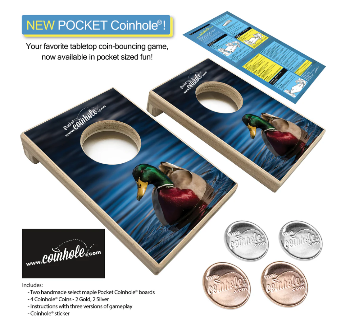 Pocket Coinhole - Double Board