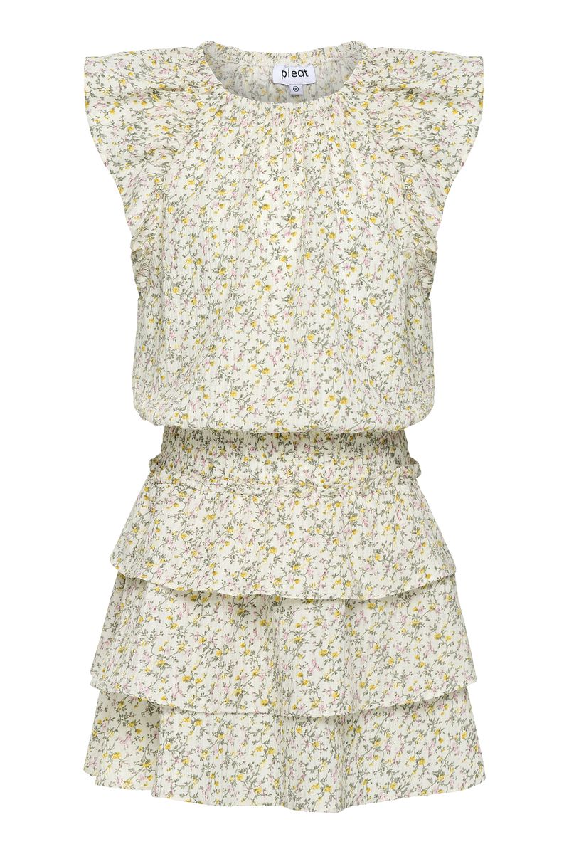 Tepper Dress Cream Ditsy