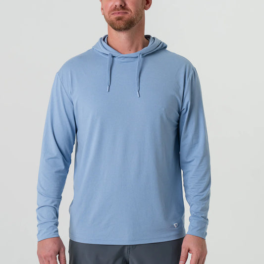 Sky Blue Performance Hoodie