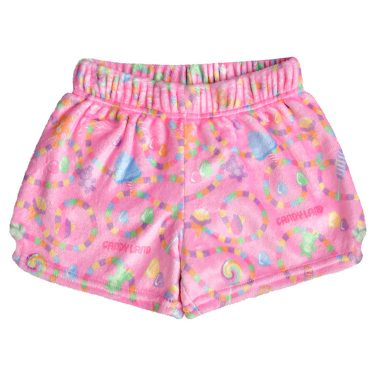 Candy Land Sugar Trail Plush Shorts