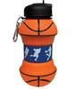 Basketball Collapsiable Waterbottle
