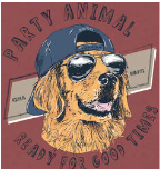Youth Party Animal Tee