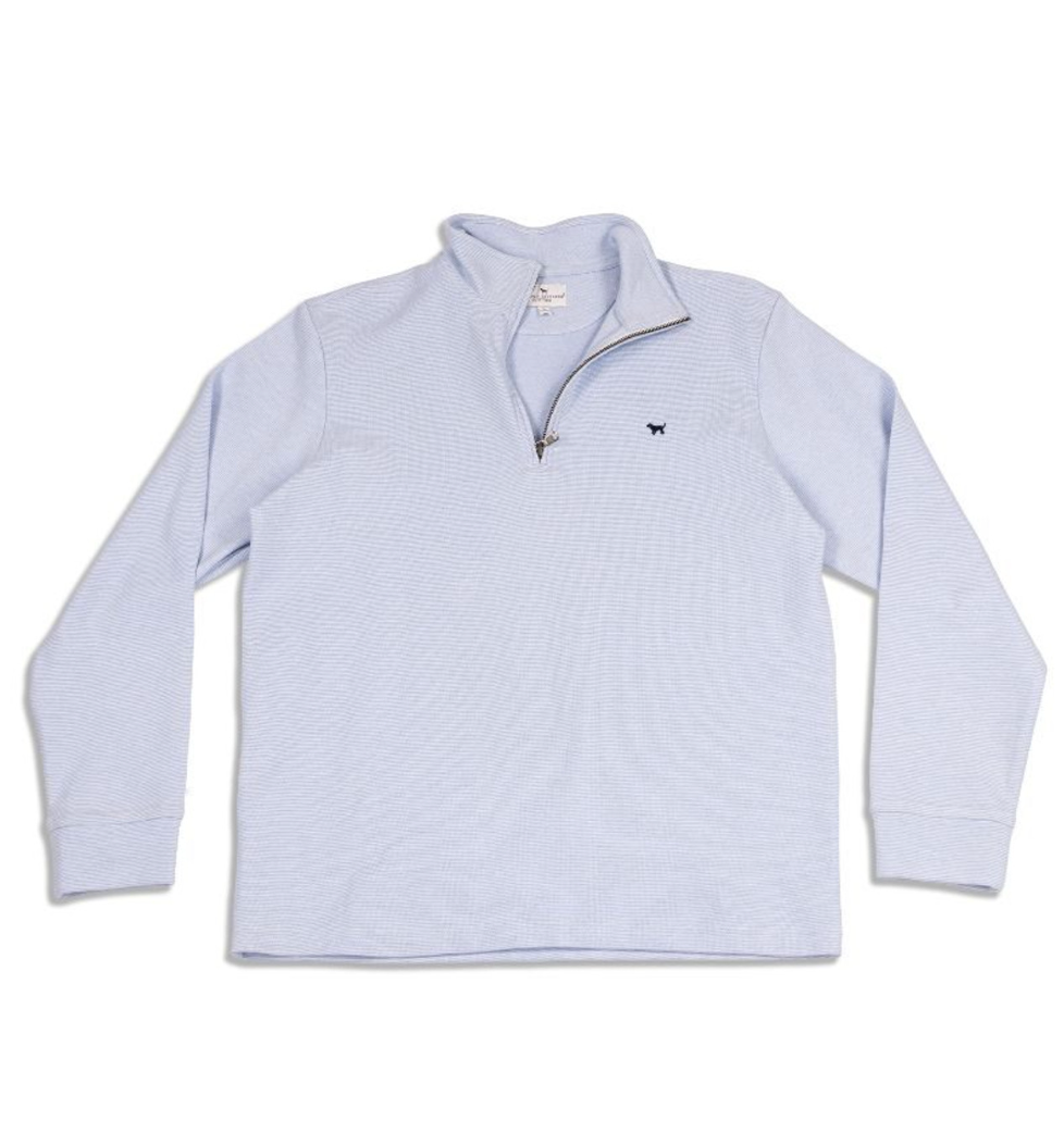 Quarter Zip Mini Stripe