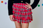 Black Cherry Combo Skort