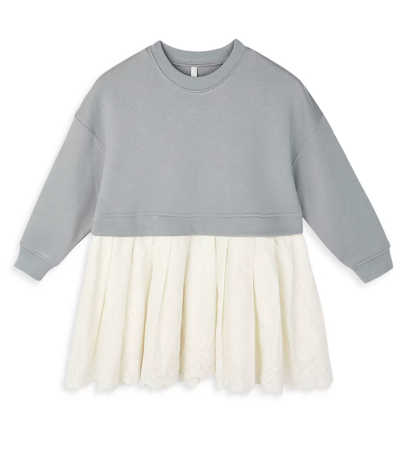 Sweatshirt Dress || Dusty Blue