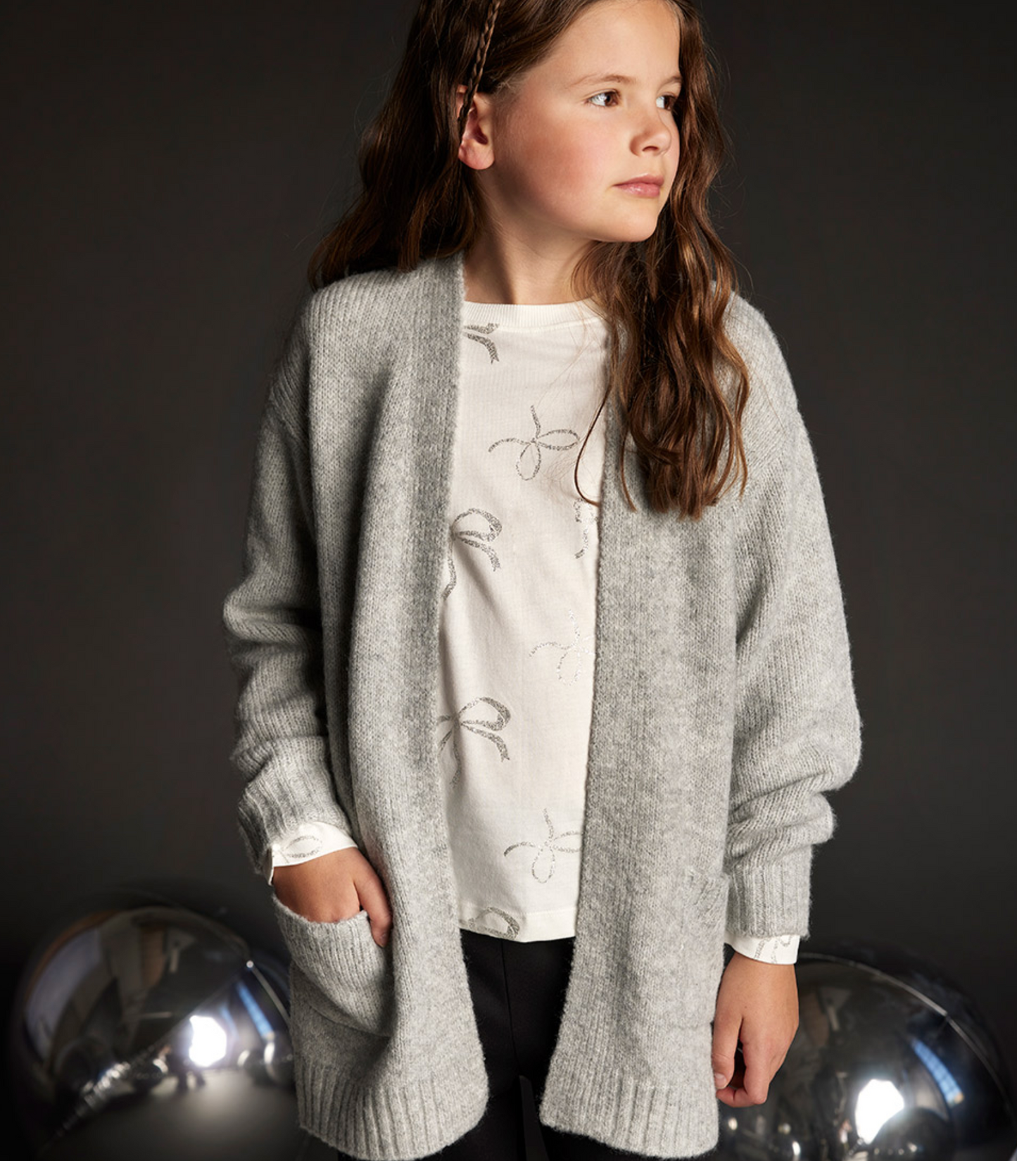 Cardigan Long - Grey