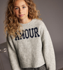 Amour Pullover Knit Sweater