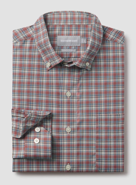 Youth Boys Plaid - Saddle