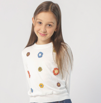 Crochet Flower Top