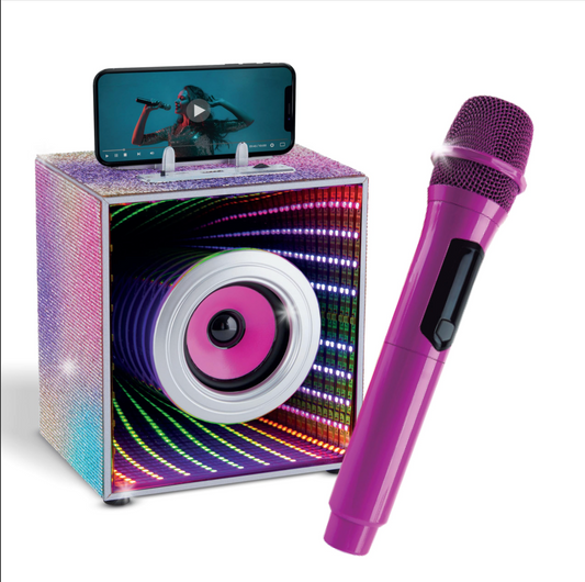 Infinity Speaker + Karaoke Bluetooth Microphone