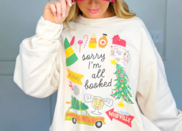 Sorry I'm all Booked Sweatshirts