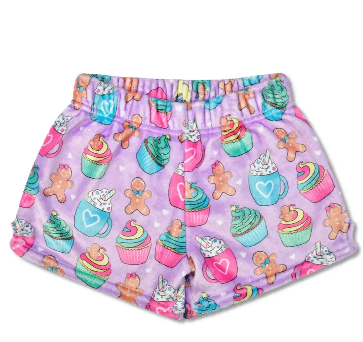 Gingerbread Cafe Plush Shorts