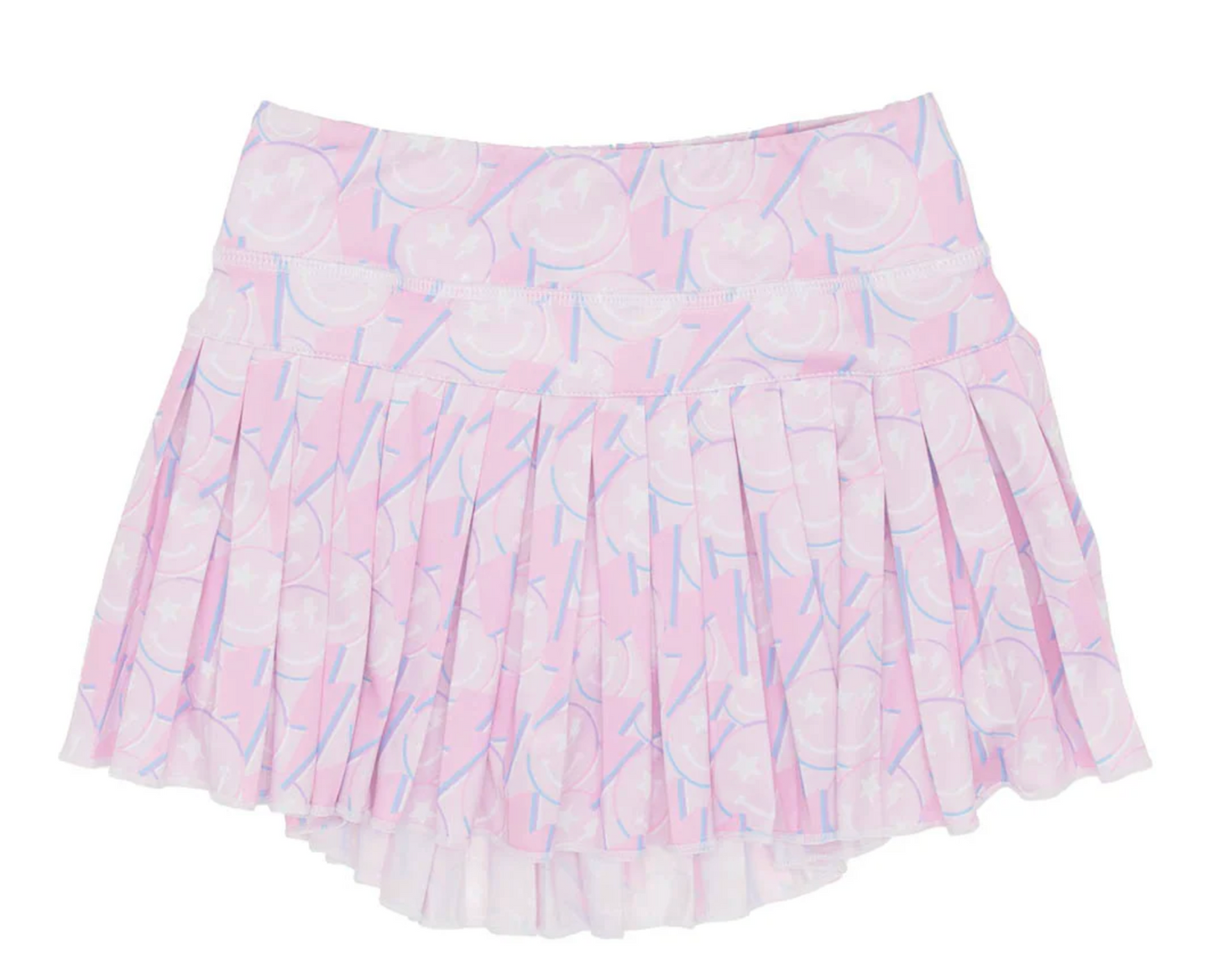 Smiley Spark Mini Pleat Skort