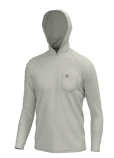 Oyster Heather Blend Hoodie