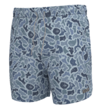 Distressed LCF Cobalt Youth Bayview Swim Trunks