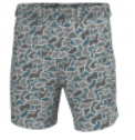 Fish Camo Youth Volley Shorts