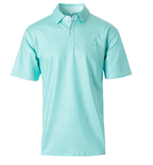 Adult Fieldstone Polo Shirt - Seafoam